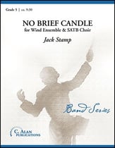 No Brief Candle Concert Band sheet music cover